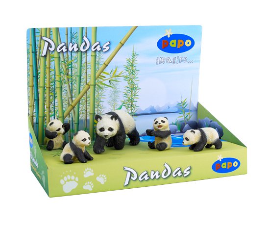 Дисплей семейство панды