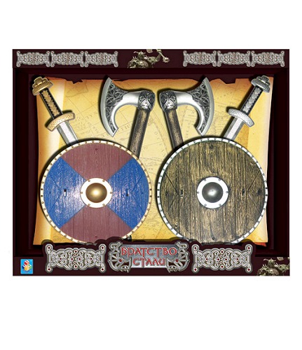 Набор оружия викинги 44х39 от интернет-магазина «Пчелёнок» | Купить детская  шпага, меч, сабля в Москве
