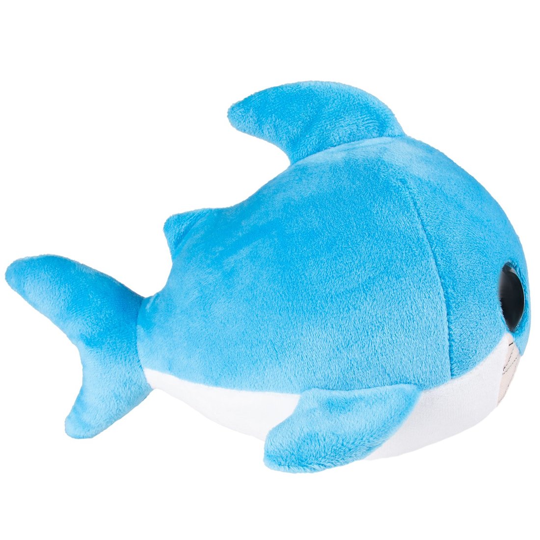 Мягкая игрушка Глазастик Акула 22 см-1