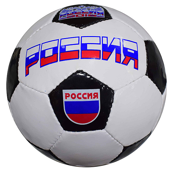 Мяч футб.,230250г, №5, PVC , matt, 1poly cot,РОССИЯ