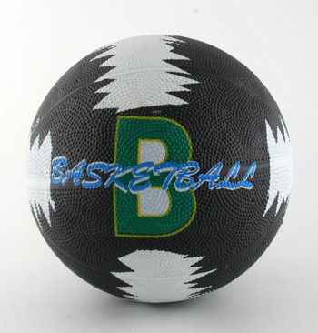 Мяч баск. №5 резин., цветной , Basketball,RB106