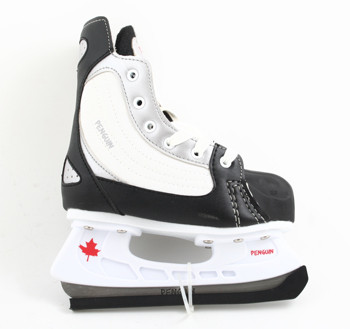 Хоккейные  коньки,  модель 216AH,  размер  27, ботинок- PVC,лезвие-нержав.сталь.