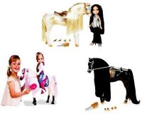 Пони, лошадки и наборы  с каретой